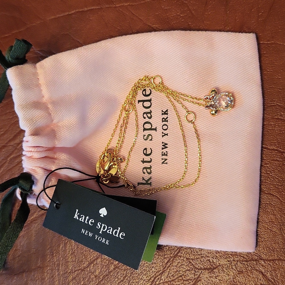 Disney X Kate Spade Minnie Mouse Necklace, New With Tags - Picture 11 of 11